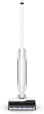 Rowenta X-Clean 10, kabelloser Akku-Nass-Trockensauger, Saugwischer selbstreinigend und -trocknend, Nasssauger Ultraleicht: nur 0,8 kg in der Hand, Waschsauger mit 60 min Laufzeit, weiß, YY5785FE