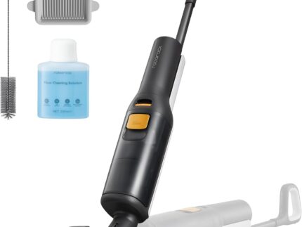roborock F25 BX Nass Trockensauger, 180° Flach absenkbar, Kabelloser Staubsauger und Mopp in einem mit 20.000 Pa, 90°C Heißluft-Schnelltrocknen & Hochtemperatur-Selbstreinigung, kein Verheddern