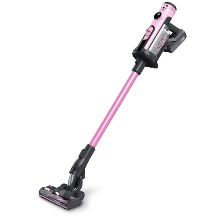 Henry Quick Cordless Stick Vacuum Cleaner, HEN.100, Up to 60 Mins Runtime, Dust-free Emptying, Powerful Cleaning, Interchangeable Battery, Lightweight, Red