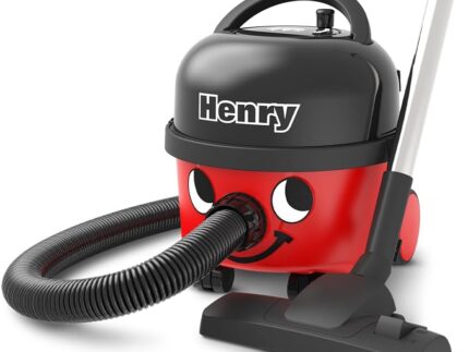 Henry HVR 160-11 Bagged Cylinder Vacuum, 620 W, 6 Litres, Red and Black