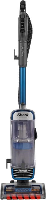 Shark Corded Upright Vacuum Cleaner with Anti Hair Wrap Technology, DuoClean Floorhead, Powered Lift-Away, Anti-Allergen Complete Seal and 2 Attachments including Pet Tool, 8m Cord, Blue, NZ850UKT