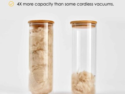Halo Capsule Cordless Vacuum Cleaner | Converts to a Handheld Vacuum Cleaner | Best Buy Which? 2025 & Good Housekeeping 2025 | 6 Bags & Wall Dock | 60 Min Run & Lightweight | Carpets & Hard Floors