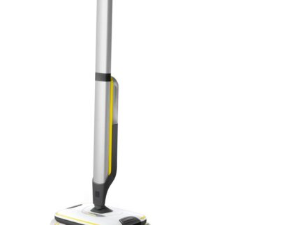 Kärcher Floor Cleaner FC 7 Cordless, Floor Cleaner with 4 Microfibre Rollers, Battery Runtime: approx. 45 min, Area Performance per Battery Charge: approx. 175 m², White