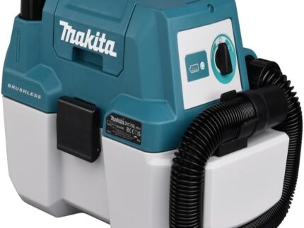 Makita DVC750LZ 18V Li-ion LXT Brushless L-Class Vacuum Cleaner - Batteries and Charger Not Included, Blue