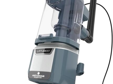Shark Anti Hair Wrap Plus Upright Corded Pet Vacuum, 2.5L, Powered Lift-Away, Anti-Allergen Seal, Hard Floor & Carpet Mode, 750W, 8m Cord, Multi-Surface & Pet Hair Tools, Smoky Grey, NZ780UKT