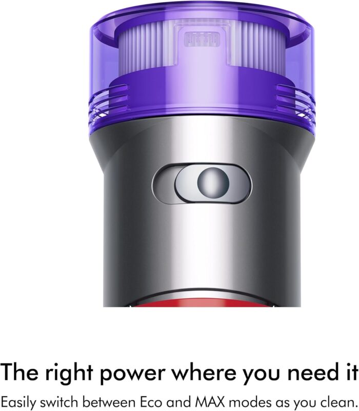 Dyson V8 Advanced Cordless Vacuum Cleaner, 130 AW, up to 40 min runtime, De-tangling Motorbar, removes Pet hair, cordless handheld