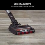 Shark Stratos Cordless Stick Vacuum Cleaner Pet Pro with Anti Hair Wrap Plus, 120 Mins Run-Time (2 Batteries), Clean Sense IQ & Anti-Odour, Pet, Crevice & Multi-Surface Tools, Charcoal/Silver IZ420UKT