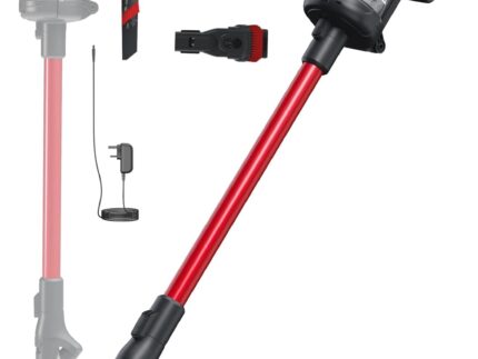 Henry Quick Hen.100, Cordless Stick Vacuum, Red, 300 W, 1 Liter