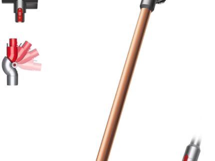 Dyson Cyclone V10 Absolute cordless vacuum cleaner, 150 AW, 60min runtime, Hair de-tangling (Nickel/Copper)