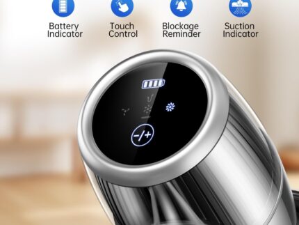 Cordless Vacuum Cleaner Stick Vacuums - Powerful Lightweight Electric Brooms Upright Handheld Wireless Bagless Battery Rechargeable Cleaners Anti Hair Wrap for Pet Stair Carpet Car Home