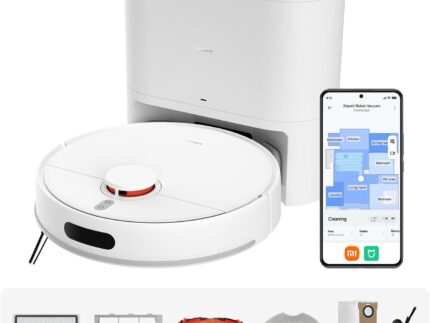 XIAOMI H40 Self-Emptying Robot Vacuum with Mop, Up to 90 Days Freedom from Maintenance, Powerful 10000Pa Suction, LDS Navigation,Anti-Tangle System, App and Voice Control