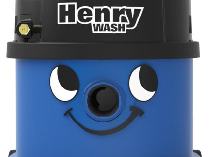 Henry Wash, HVW 370-2 Wet Vacuum Carpet Cleaner, 1000 Watt, Blue