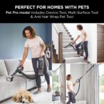 Shark Corded Upright Vacuum Cleaner 1.1L with Anti Hair Wrap Technology, Pet Model, LED Headlights, Lift-Away, Anti-Allergen, 8m Cord, 750W, 3 Attachments inc Pet Tool, Rose Gold, NZ690UKT