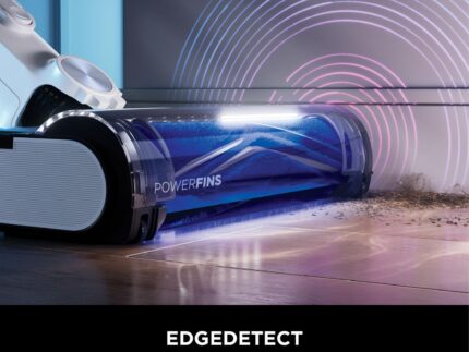 Shark Detect Clean & Empty Cordless Vacuum Cleaner with Auto-Empty System, Lightweight & Flexible Anti Hair Wrap Vacuum with Pet & Duster-Crevice Tools, 60 Mins Run-Time, Dock, Cloudy Blue IW4621UKT