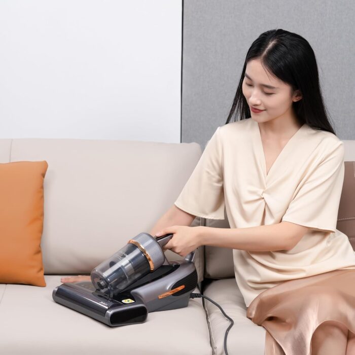Jimmy BX7 Pro Max Mattress & Bed Vacuum Cleaner 700W Power 15kPa Suction with UV-C Light 65°C Heat & Graphene Tech, Dust Mite Sensor, Negative-ion Function for Mattresses Bed Upholstery Deep Cleaning