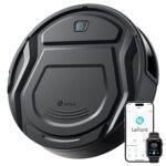 Lefant M330 Pro Robot Vacuum with Mop, 5000Pa, dToF Laser Navigation, 190° Obstacle Detection, Wi-Fi/Alexa Control, 150 Min Runtime, for Pet Hair, Light Grey