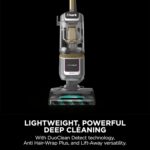 Shark Detect Corded Upright Vacuum Cleaner, Ultra-Powerful Pet Hair Pick-Up with Anti Hair Wrap Plus, DuoClean Detect & Direction Detect, Anti-Allergen, Lift-Away Technology with Pet Tool, LA450UKTBK