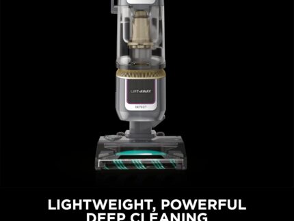Shark Detect Corded Upright Vacuum Cleaner, Ultra-Powerful Pet Hair Pick-Up with Anti Hair Wrap Plus, DuoClean Detect & Direction Detect, Anti-Allergen, Lift-Away Technology with Pet Tool, LA450UKTBK