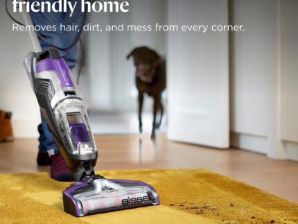 BISSELL CrossWave Pet Pro, 3-in-1 Multi-Surface Wet and Dry Vacuum Cleaner, Floor Cleaner Machine All in 1 Step, Vacuums, Washes & Dries, Hard Floors & Area Rugs, For Pet Owners, Corded, 2224E