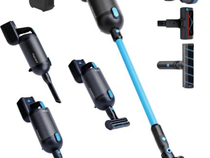 Halo Capsule X Pets Cordless Vacuum Cleaner | Best Buy Which? 2025 & Good Housekeeping 2025| Mini Power Brush, Hard Floor Roller, 10 Bags & Wall Dock | 60 Mins Run | 2.0 Litre Capacity & HEPA Filter