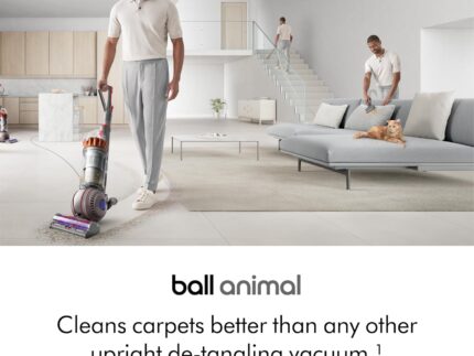 Dyson Ball Animal UP32 Vacuum Cleaner, self-detangling vanes for pet hair (Nickel/Silver)