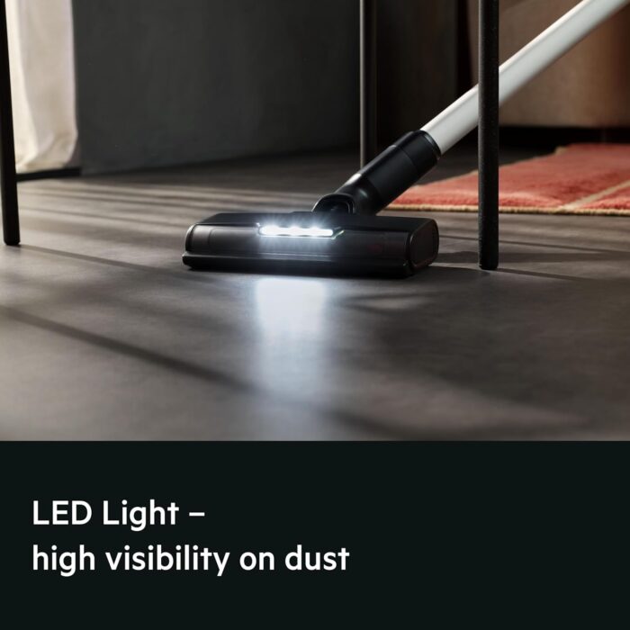 AEG 6000 Cordless Vacuum Cleaner AP61CB21DB, 103 000 RPM, Powerful Suction, Up to 99% Dust Pickup, 40 Min Runtime, Multi-Surface Nozzle, Detachable Handheld Unit