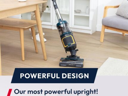 Hoover HL5 Pets Upright Vacuum Cleaner with Pet Hair Attachment, Powerful Suction, Push&Lift Portable Mode, Anti Hair Wrap, LED Lights, Hepa Filter, Corded, 850w [HL500PT]