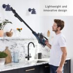 Vax ONEPWR Blade 4 Pet Dual Battery Cordless Vacuum Cleaner with Motorised Pet Tool – CLSV-B4DP, Graphite/Cyan Blue