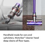 Dyson V11 Extra Cordless Stick Vacuum Cleaner, 158 AW, 60min, Hair de-tangling (Nickel/Red)