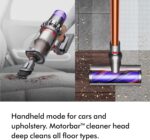 Dyson Cyclone V10 Absolute cordless vacuum cleaner, 150 AW, 60min runtime, Hair de-tangling (Nickel/Copper)